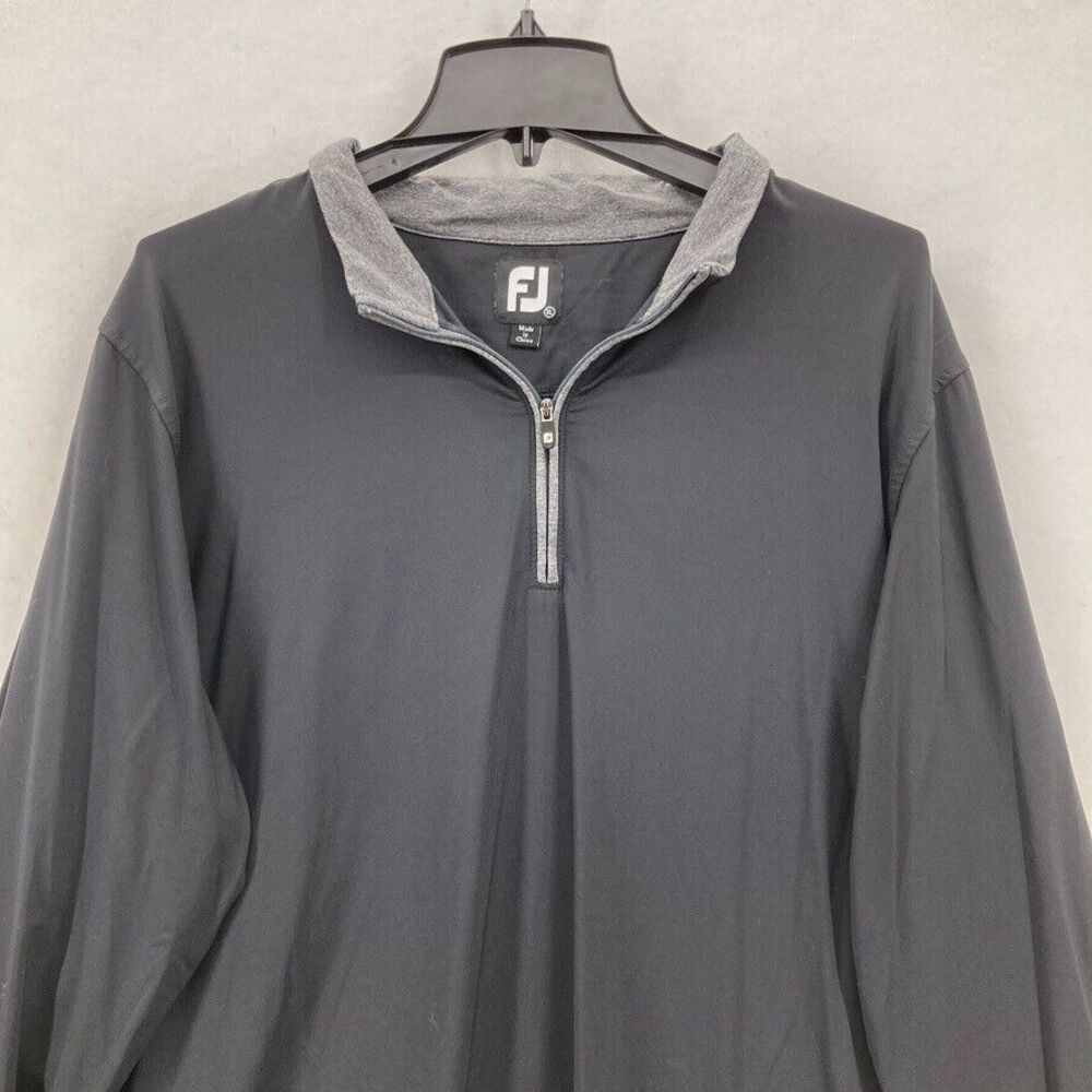 Footjoy Lightweight Solid Mid-Layer Pullover Mens… - image 2